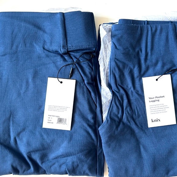Set of 2- Brand New Knix Modal Pocket Leggings – Small – $55 for lot - Picture 6 of 8